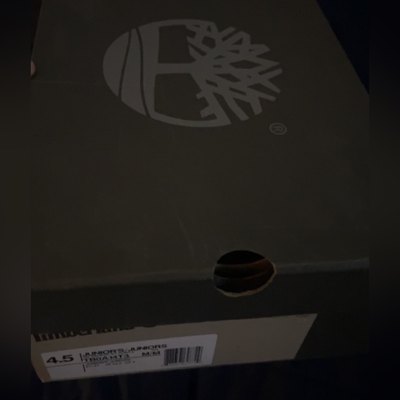 Purple Timberland Boots. European size 37. Size 4.5 US. - Picture 3 of 5